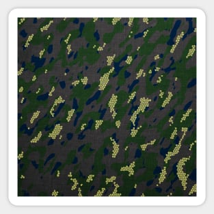 Camouflage - Green Grey Sticker